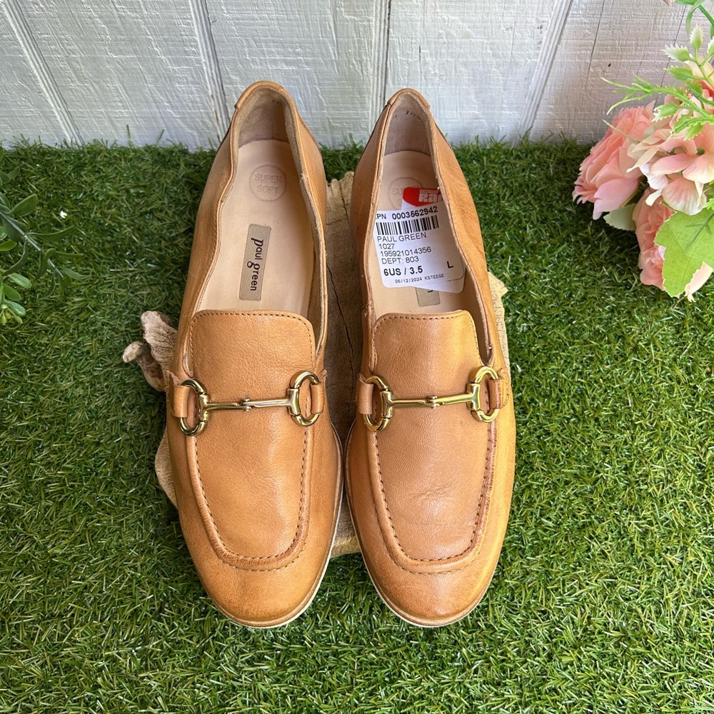 PAUL GREEN
Shay Bit Loafer In Cuoio
Leather/tan
$429 NEW women UK 3.5 US 6 - Picture 16 of 17